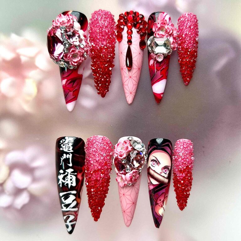 Nezuko blush Swarovksi