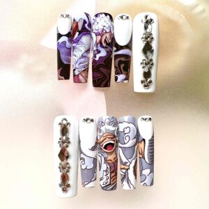 Luffy Gear 5 Diamanté