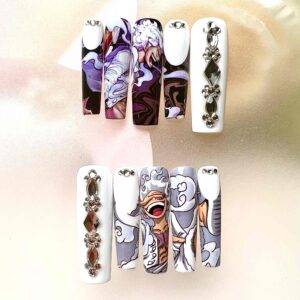 Luffy Gear 5 Diamanté