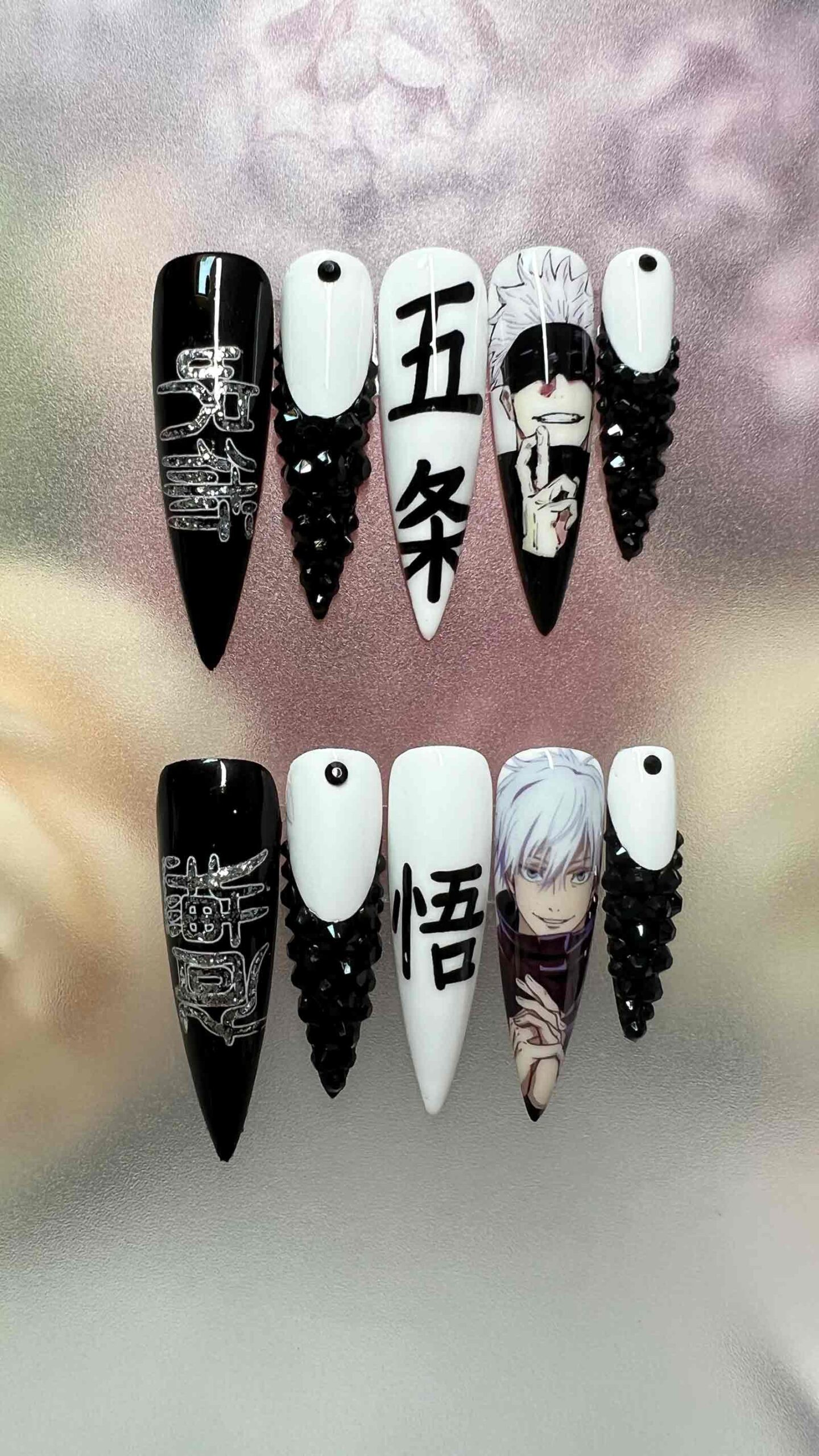 Satoru Gojo Diamanté | Froni Nail