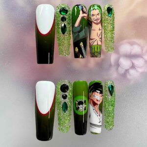 Zoro Emerald Diamanté