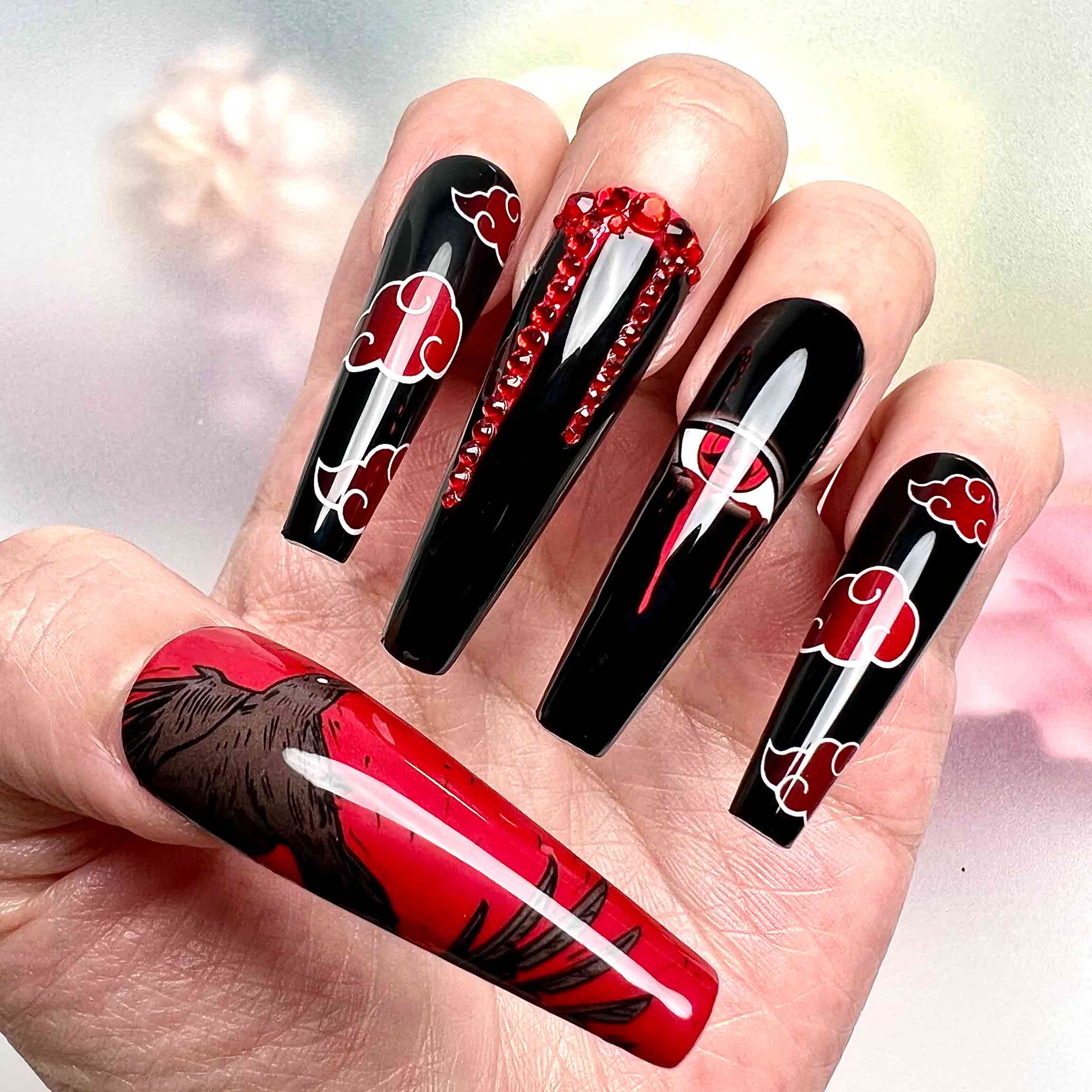 Itachi Sharingan Shadow | Froni Nail