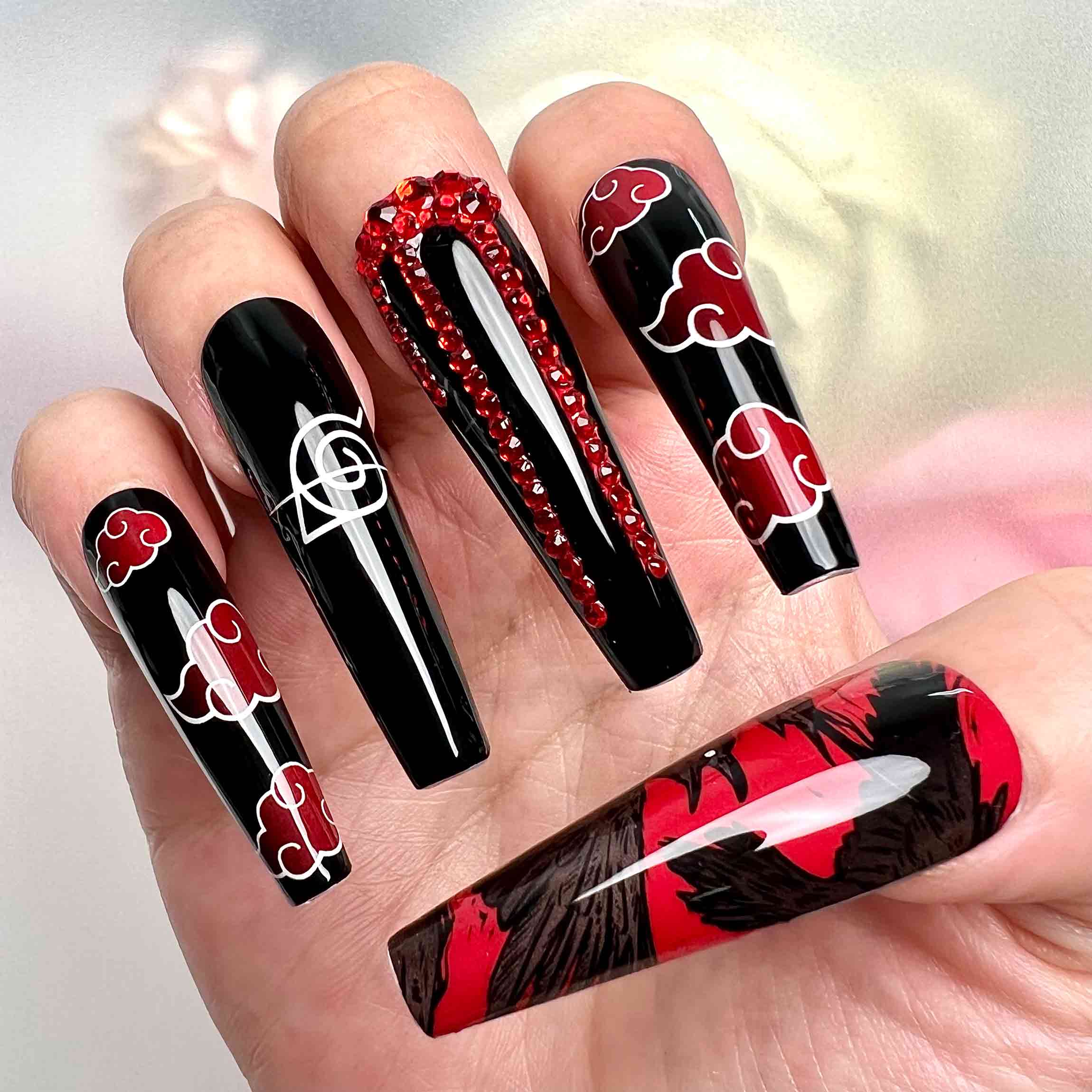 Itachi Sharingan Shadow | Froni Nail