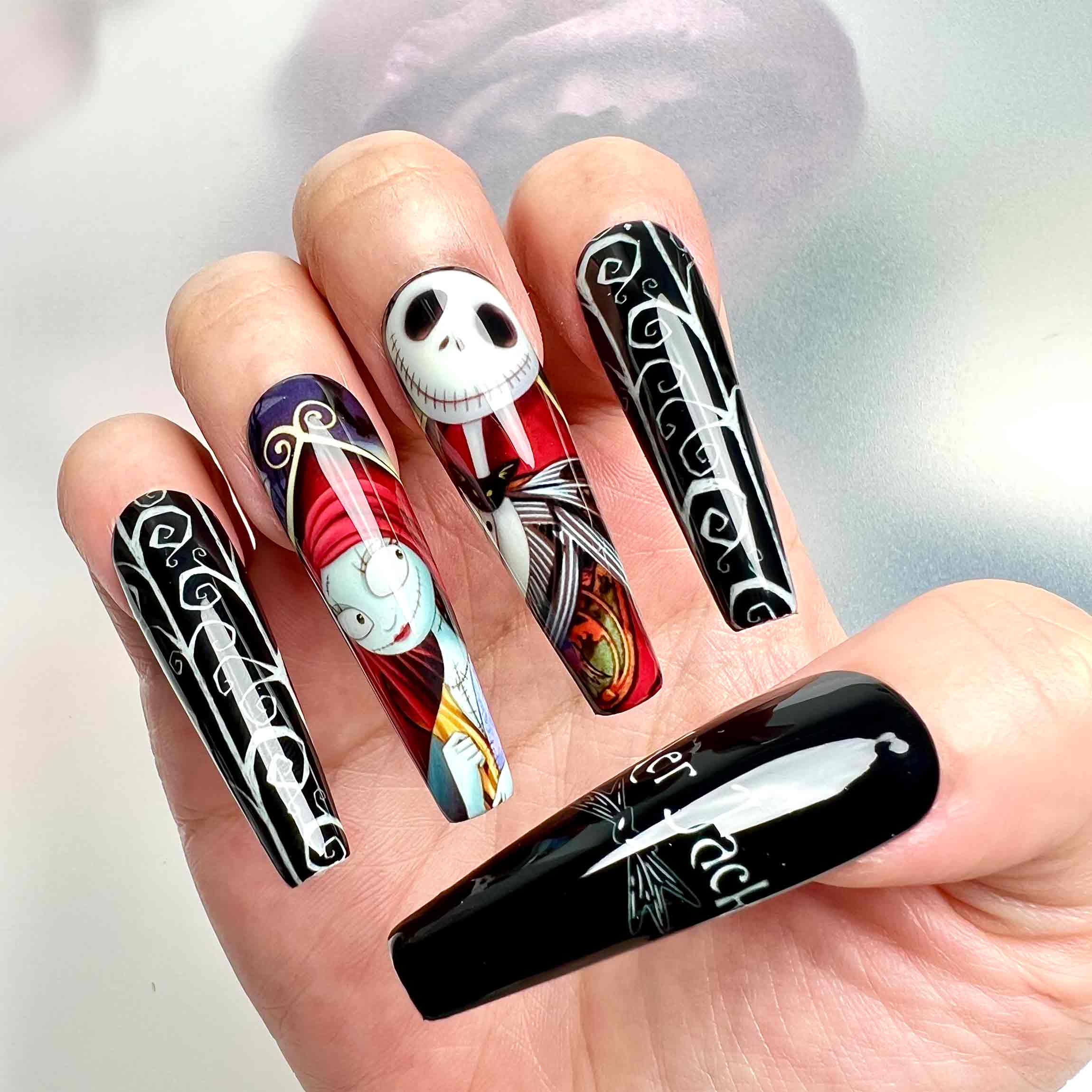 Jack x Sally Spooky Glow