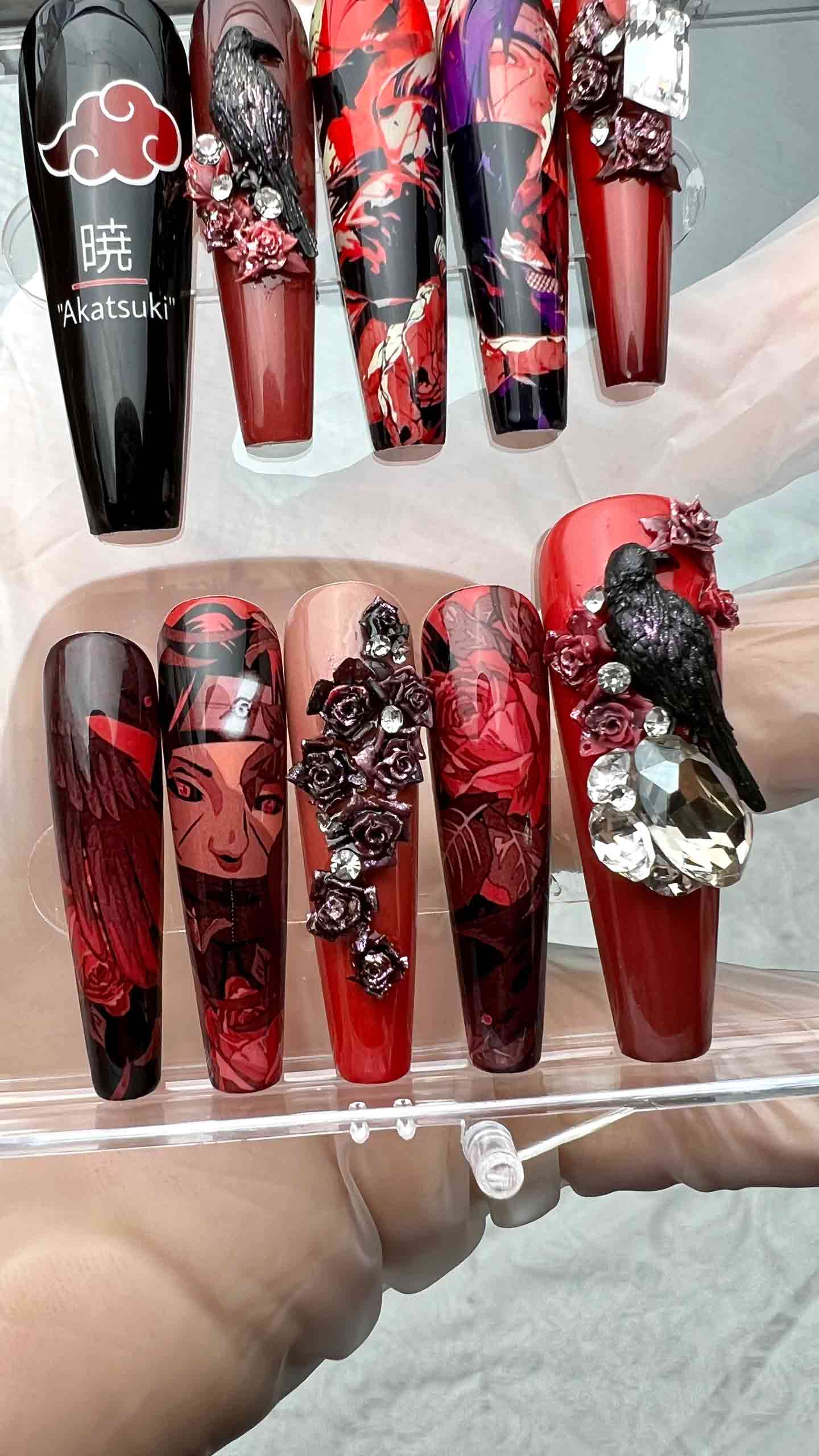 Itachi Crimson Roses & Crows