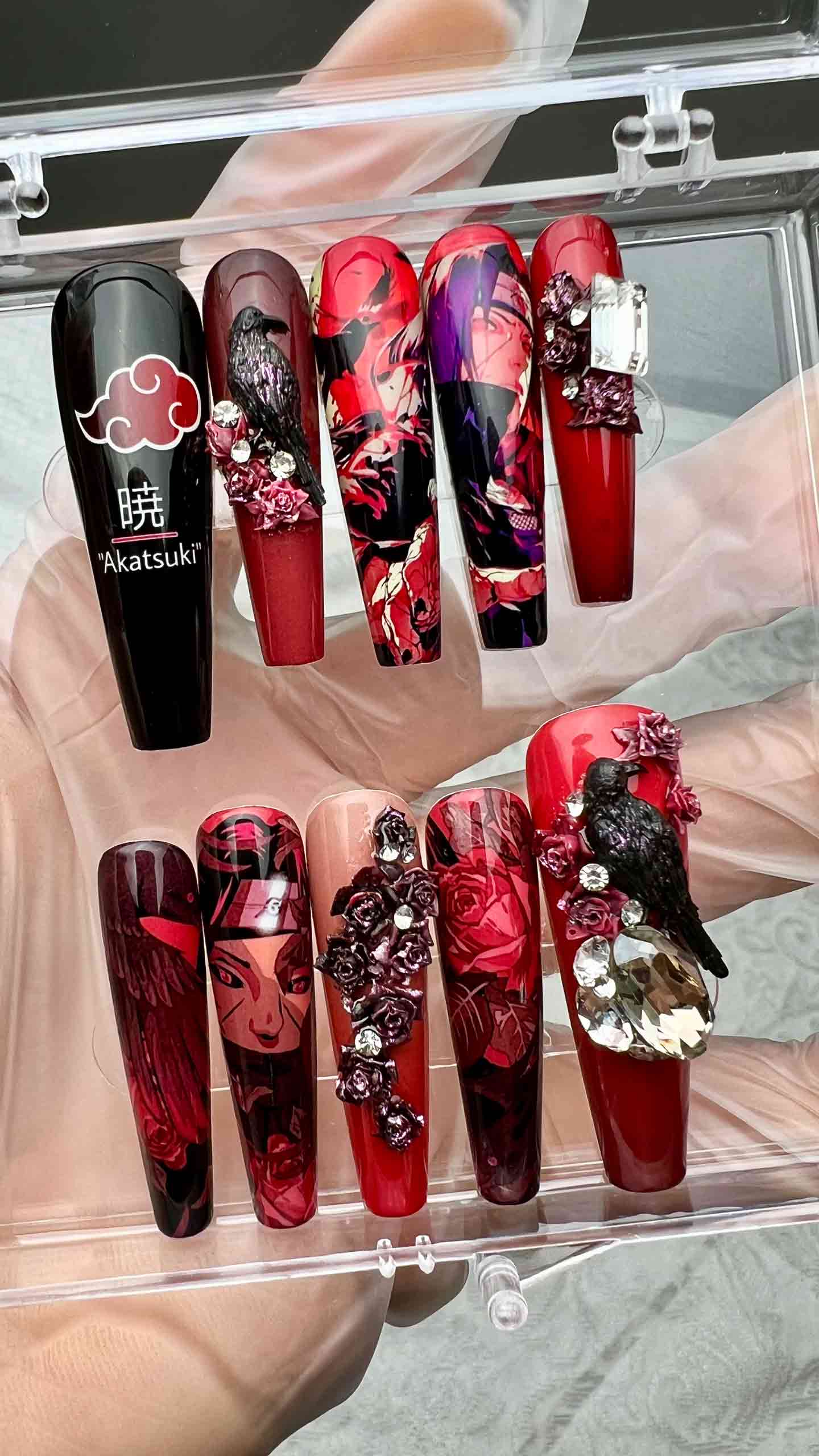 Itachi Crimson Roses & Crows