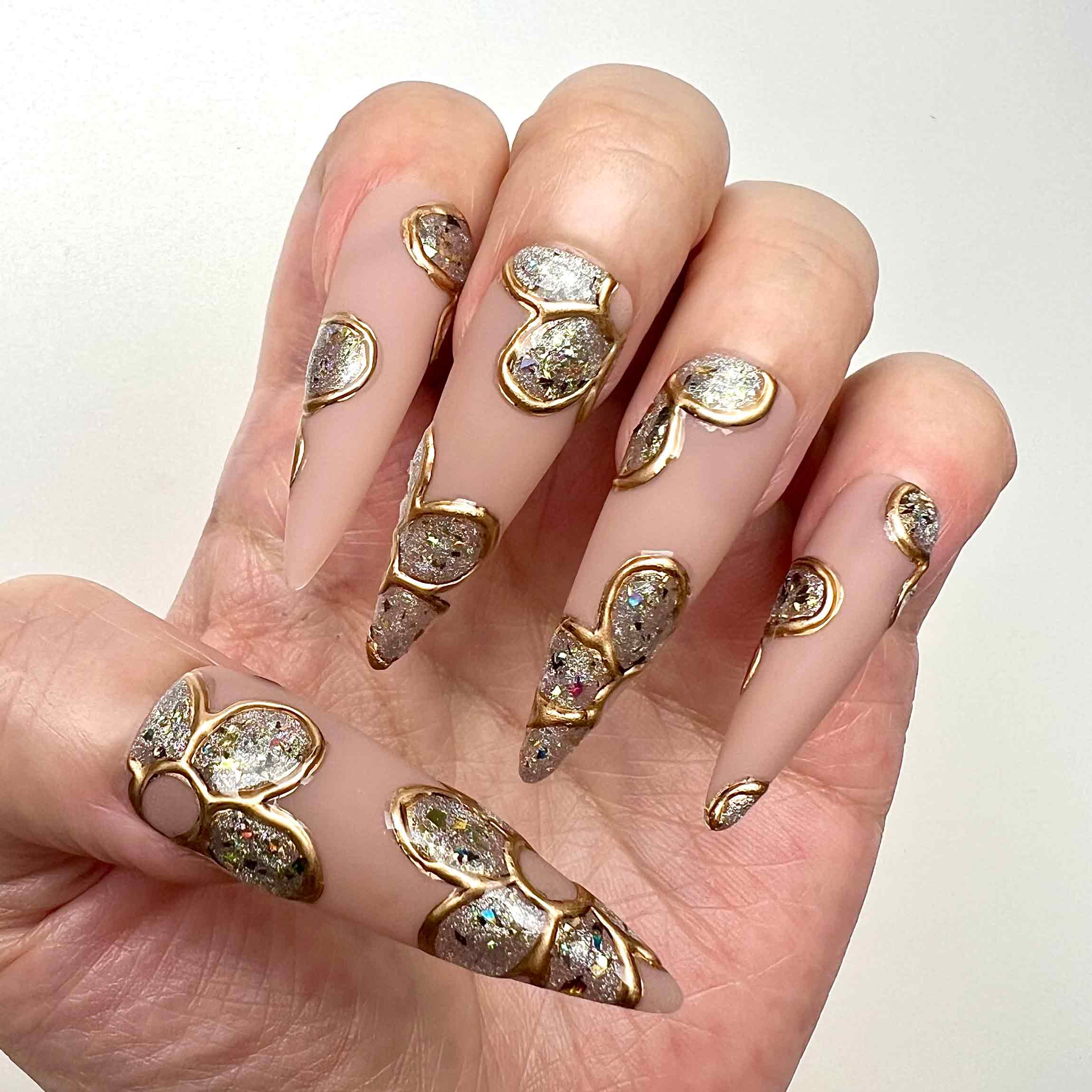 Golden Petal Dreams