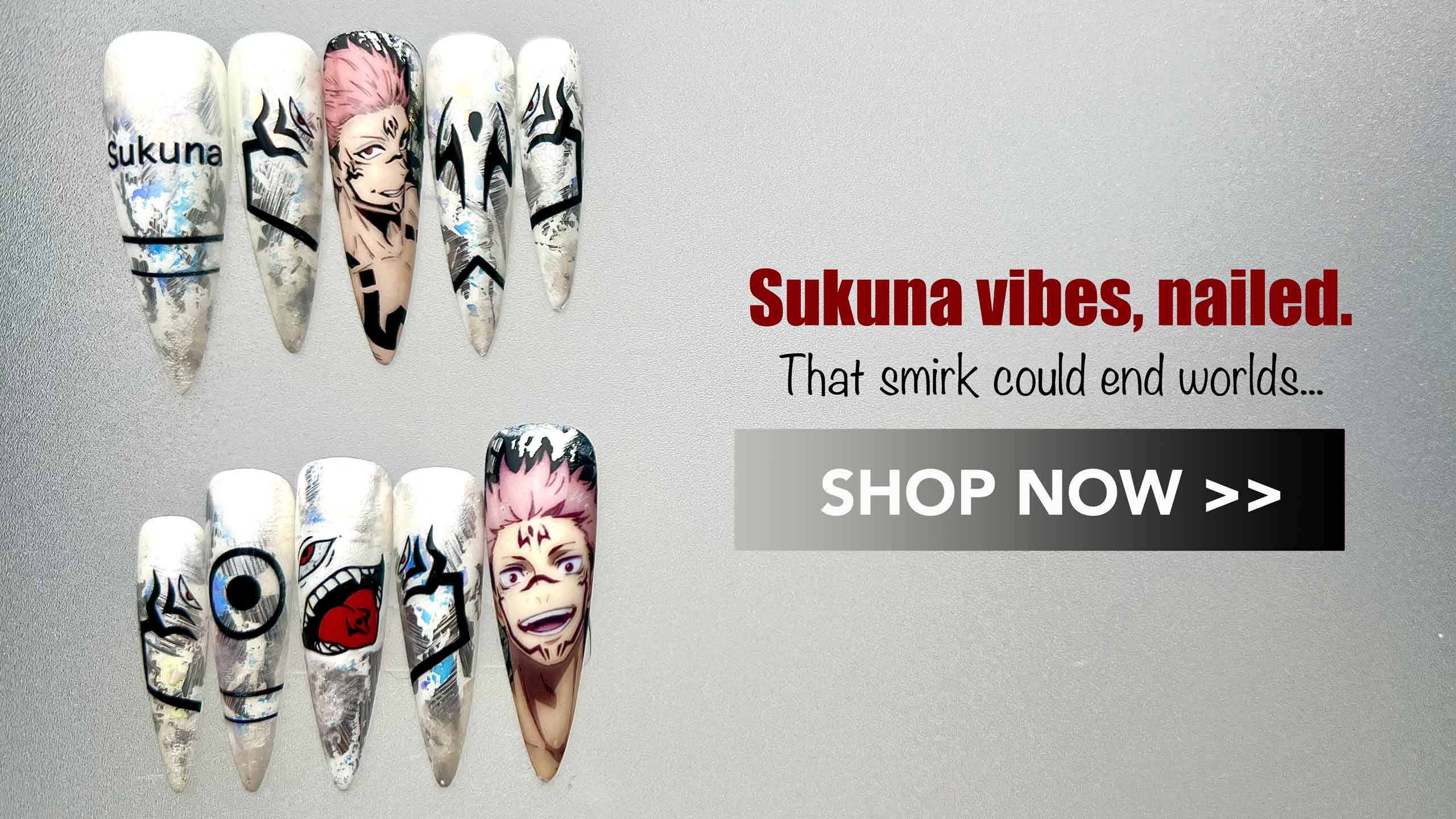 Sukuna Cursed Grin
