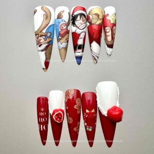 Luffy & Chopper Starlit Holiday Tide